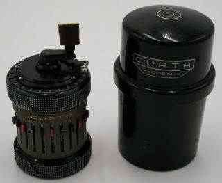 Curta Type Ii 2 - Mechanical Calculator Vintage