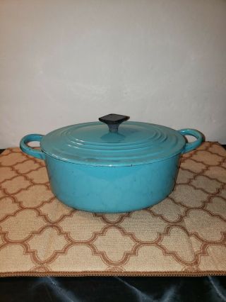 Vintage Le Crueset Size A Oval Oven Pot - 1950s 2