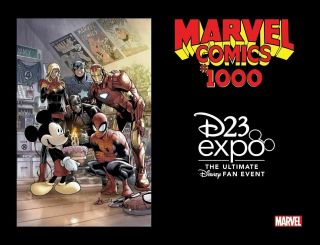 2019 D23 Expo Exclusive Marvel Comics 1000 Disney Mickey Mouse Variant Cover Le
