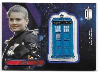Doctor Who Topps 2015 Tardis Patch Card Ace