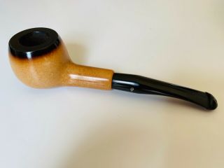 Peterson African Block Meerschaum Smooth Prince Rare Estate Pipe