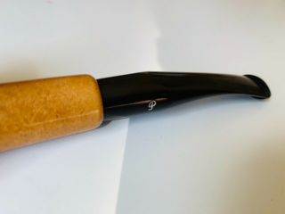 Peterson African Block Meerschaum Smooth Prince Rare Estate pipe 5