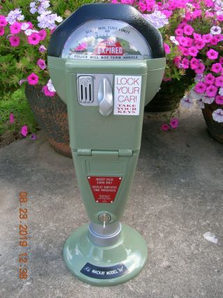 Mackay Model60/76 Parking Meter With Key Restored With Base