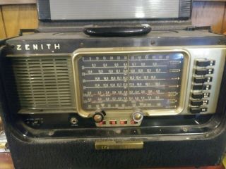 Vintage Zenith Y600 Trans Oceanic Wave Magnet Multiband Radio Great 2