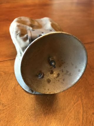 Vintage Justrite Carbide Lamp Miner’s Headlamp Coal Mining Light with Hat / Cap 3