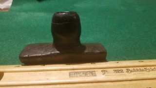 Double Ended Native American Platform Pipe Engraved An Tallied Very Rare Mercer