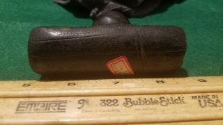 Double ended Native American Platform Pipe Engraved An Tallied very rare Mercer 6