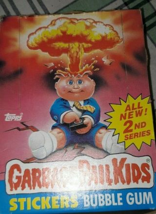 Garbage Pail Kids 2nd Series Full Box