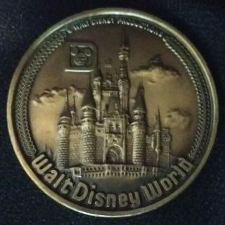 Walt Disney World Coin 1970 