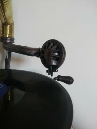 Victrola Gramophone with External Brass Speaker - Not 100 3