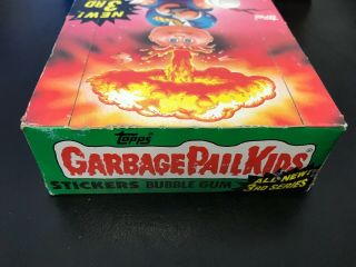 1986 Garbage Pail Kids 3rd Series Full Box 48 Packs 6