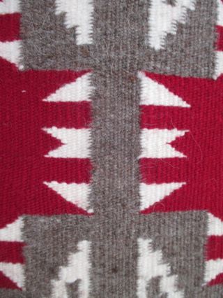 Authentic Vintage Finely Woven Native American Indian Navajo Rug 24 