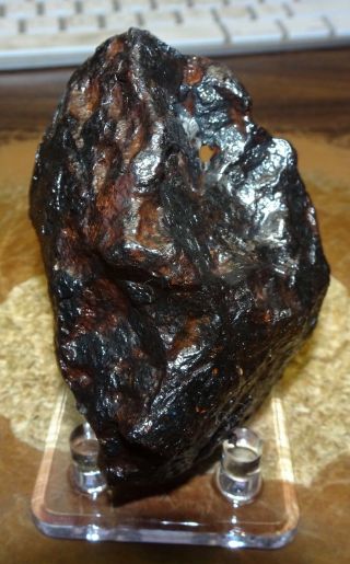 470 Gm.  Canyon Diablo Iron Meteorite With Burn Hole; Top Grade ; Arizona