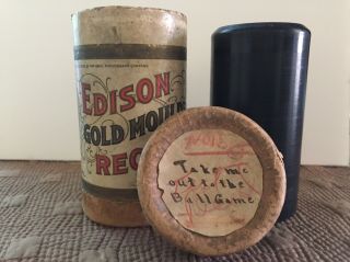 Antique Edison Record " Take Me Out To The Ball Game " 9926