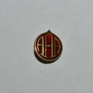 Vintage 1920s Ana American Nursing Association Blood Drop Red Lapel Pin Rare