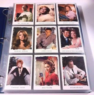 James Bond 007 Dangerous Liaisons Art & Images Complete 20 Card Set /375 Rare