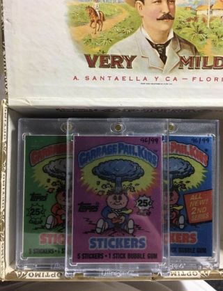 Garbage Pail Kids Metal Wrappers - Complete Set Of All 15 96/99