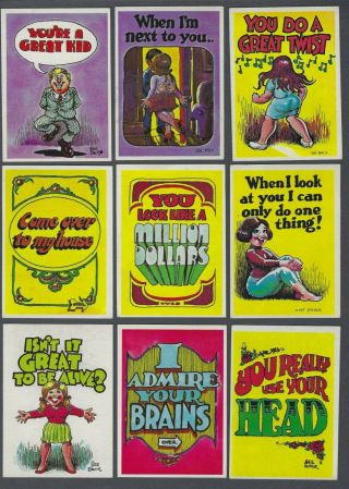 1965 Topps Monster Greeting Cards Trading Cards Near Set of 49/50 4