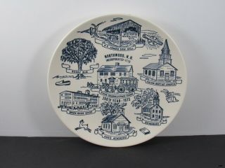 1973 Town Of Northwood Hampshire 200th Anniversary Plate Limited Edition Nh
