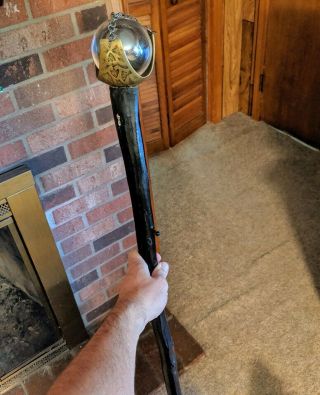 Collectible Wizard Staff/walking Stick With Removable Orb.  Cosplay.