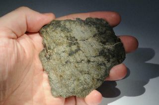 Impact melt Eucrite (Classified awaiting NWA number) Meteorite full slice 18.  8g 4