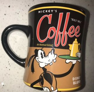 Mickeys Coffee Disney Blend Collectible Mug Cup Goofy Theme Perks Really Swell