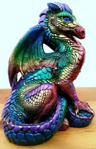 Windstone Editions Rainbow Male Dragon (retired) 503 - R Pena 