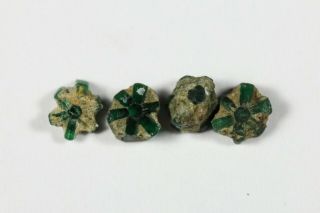 Very Rare Trapiche Emerald Crystals,  Muso Mine,  Colombia - 0.  81 ct. 4