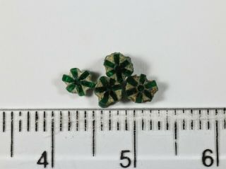 Very Rare Trapiche Emerald Crystals,  Muso Mine,  Colombia - 0.  81 ct. 5