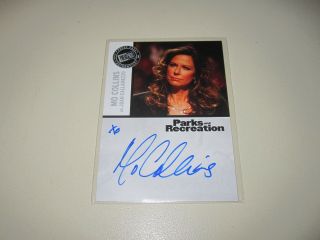 Parks And Recreation Autograph Trading Card Press Pass 2013 Mo Collins Mc &