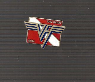 Vintage Van Halen 1984 Diver Down Lapel Pin