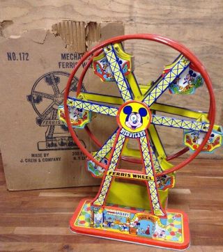 Chein Mickey Mouse Toy Ferris Wheel Invp2222
