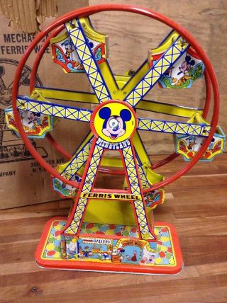 Chein Mickey Mouse Toy Ferris Wheel INVP2222 2