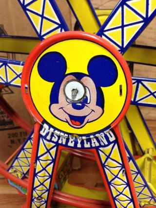 Chein Mickey Mouse Toy Ferris Wheel INVP2222 4