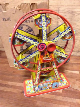 Chein Mickey Mouse Toy Ferris Wheel INVP2222 7