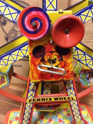 Chein Mickey Mouse Toy Ferris Wheel INVP2222 8