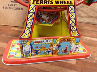 Chein Mickey Mouse Toy Ferris Wheel INVP2222 9