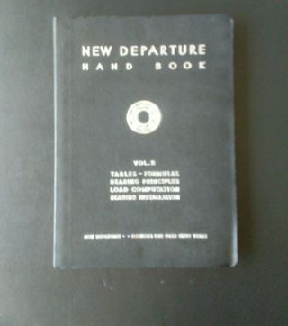 Departure Handbook Vol Ii 1958 Machinist Bearings General Motors