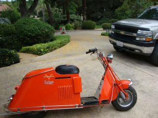 1947 Cushman Scooter 24 Hp Vanguard Hi Preformance Engine Almost No Hours On Eng