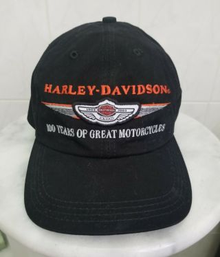 Harley Davidson 100th Anniversary Hat Cap