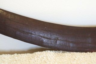 carved Australian aboriginal boomerang 1940 ' s - 1950 ' s 2
