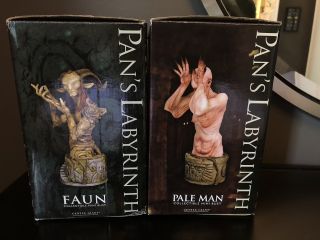 Pan’s labyrinth Gentle Giant Mini Busts Pale Man And Faun Convention Exclusive 2