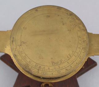 Antique 19thC Mining Miners Compass & Clinometer,  Edward Troughton London,  NR 3