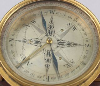 Antique 19thC Mining Miners Compass & Clinometer,  Edward Troughton London,  NR 7