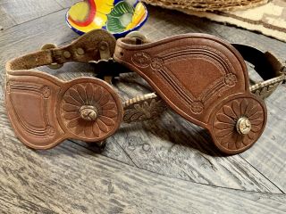 Gorgeous E Garcia Spurs And Leather Straps By Ron Reed Lyon Colo