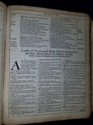 1599 Geneva Bible - Christopher Barker,  London Protestant Beecher ' s 1630 edition 10