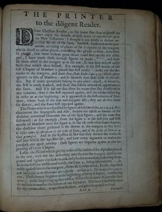1599 Geneva Bible - Christopher Barker,  London Protestant Beecher ' s 1630 edition 7