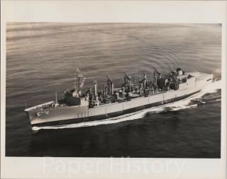 Uss Kalamazoo Aor - 6 Replenishment Oiler Us Navy Ship 8x10 Photo