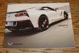2016 Chevrolet Corvette Accessories Sales Brochure 16 Chevy