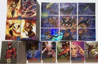 2018 Fleer Ultra X - Men 258 Card Master Set: 150 Base Set,  All 7 Inserts